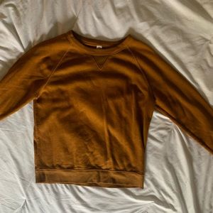 Orange/light brown Old Navy sweater